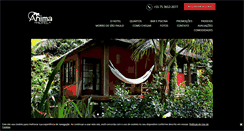 Desktop Screenshot of animahotel.com